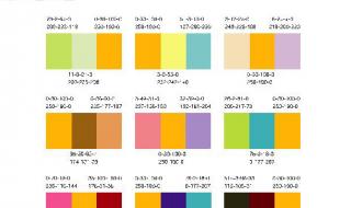 三色高级感搭配图片 三色高级感搭配图片