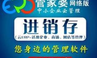 管家婆进销存管理系统 管家婆进销存管理系统