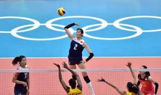 奥运会排球比赛分为
